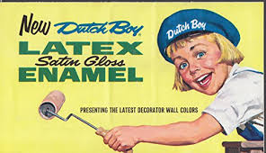 Dutch Boy Latex Satin Gloss Enamel Paint Color Chip Chart
