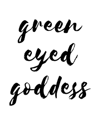 Green Eyed Goddess Wallthreads Green Eye Quotes Eye Quotes Instagram Captions