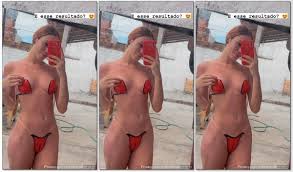 Deeh Lins Se Exibindo Depois Da Sessão De Bronzeamento - Cnn Amador