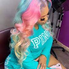 New The 10 Best Hairstyle Ideas Today With Pictures Repost By Nicolenoirehair Unicorn Hair Love Tag Stylis Hair Styles Wig Hairstyles Weave Hairstyles