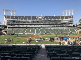 ringcentral coliseum section 119 oakland raiders