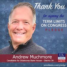 Andrew Muchmore Pledges to Support Congressional Term Limits