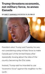 He called Trudeau governor