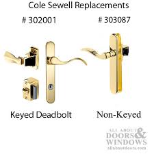 Maybe you would like to learn more about one of these? Surface Mount Cole Sewell Pella Storm Door Handle With Locking Lever Discontinued