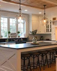 Maybe you would like to learn more about one of these? Hi Yall Happy Thursday Im Sorry Ive Been Kinda Quiet Lately We Have Lighting Ceiling Home Decor Kitchen Modern Farmhouse Kitchens Kitchen Island Design