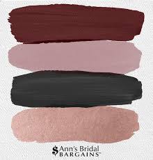 Black And Rose Gold Color Scheme The Perfect Wedding Color Palette Maroon Mauve Black And Rose Gold Maroon Wedding Colors Burgundy Wedding Colors Mauve Wedding Colors