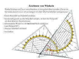 Zeichnen Von Winkeln Winkel Konnen Auf Zwei Verschiedene Arten Gezeichnet Werden Die Erste Variante Dauert Zwar Etwas Langer Ist Aber Ubersichtlicher Ppt Herunterladen