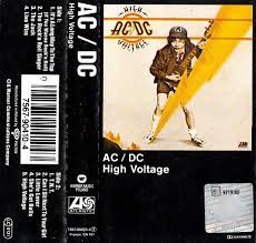 From wikipedia, the free encyclopedia high voltage is the debut studio album by australian hard rock band ac/dc, released only in australia, on 17 february 1975. Ac Dc High Voltage Cassette Discogs