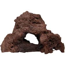 Small 4 Quot L X 3 Quot W X 6 Quot H Real Lava Rock With A Carved Swim Through Hole Naturally Textured Rock Adds Aquarium Rocks Rock Sculpture Lava Rock