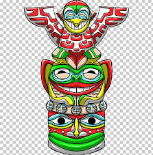 Totem Pole Art Drawing Png Clipart Art Art Museum Cartoon Comics Deviantart Free Png Download