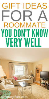 20 Fun Gift Ideas For Your Roommate That You Don T Know Very Well Roommate Gifts College Roomate Gifts Creative Christmas Gifts