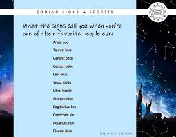 Here's why cancer is the best zodiac sign: What The Signs Call You When You Re One Of Their Favorite People Over Cancer Quotes Zodiac Zodiac Signs Chart Zodiac Star Signs