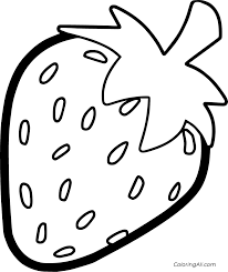 27 Free Printable Strawberry Coloring Pages In Vector Format Easy To Print From Any Device And Autom In 2020 Fruit Coloring Pages Easy Coloring Pages Strawberry Color
