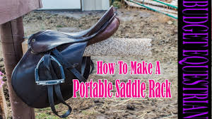 Saddle rack for car trunk | 375066. How To Build A Portable Saddle Rack Youtube