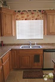 Window treatments serve as pretty accents in the kitchen. Hausratversicherungkosten Captivating Kitchen Window Curtain Idea In Collection 4824