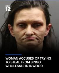 THEFT ARREST: Police say a woman from Brooklyn was arrested for trying to  leave Bingo Wholesale in Inwood with unpaid merchandise. 