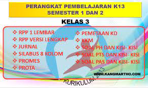 Maybe you would like to learn more about one of these? Perangkat Pembelajaran K13 Kelas 3 Sd Mi Lengkap Terbaru Guru Berbagi