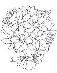 Come funziona un mazzo di fiori? Disegni Di Fiori A Matita Coloring And Drawing