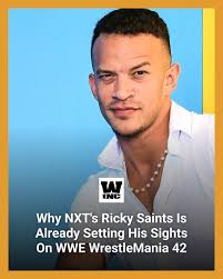 Newly-signed "WWE NXT" star Ricky Saints explains why he is already setting  his sights