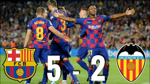 Камп ноу , barcelona , испания. Barcelona Vs Valencia 5 2 La Liga 2019 20 Match Review Youtube