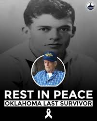 With the passing of Jessie Alton Mahaffey at 102, the last living voice of  USS Oklahoma has fallen silent. As a young sailor, he escaped the capsizing  USS Oklahoma