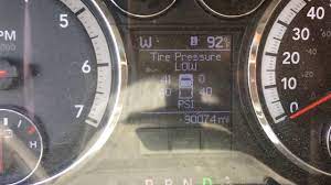 Dodge Ram Tire Pressure Indicator Reset Help Youtube