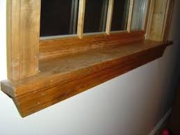 The stool sets on the inside edge of the sill. Installing Window Trim With Apron And Window Stool Cap Homeadditionplus Com