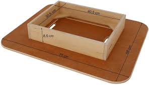 Amazon De Original Bestloft Bierkasten Stehtisch Partytisch Bistrotisch Tischaufsatz 70x58cm Aufsatz Servierbre Bierkasten Stehtisch Bierkasten Tischaufsatz