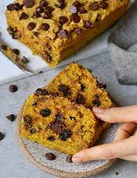 The banana and chocolate are cooked into the pancake itself making every bite full of flavor. Vegan Pumpkin Bread With Chocolate Chips Gluten Free Elavegan Recipes