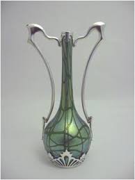 Fcr Gallery Loetz Bronze Mounted Art Nouveau Vase Art Nouveau Design Art Nouveau Art Deco