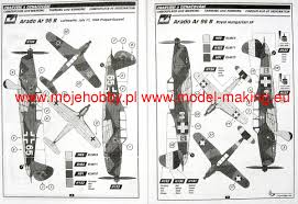 Designed by walter blume as the result of a 1936 reich air ministry tender, the prototype. Arado Ar 96 Special Hobby 48006