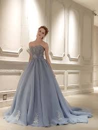 cinderella co シンデレラ アンド コー グレイッシュなブルーグレーの大人の上品カラードレス ss4592bg ウェディング ドレス ブルー タカミブライダル カラードレス 花嫁 カラードレス