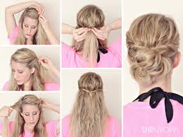 This dreamy knotted style is both easy and stylish. Hairstyle Tutorials For Wet Hair Sheknows