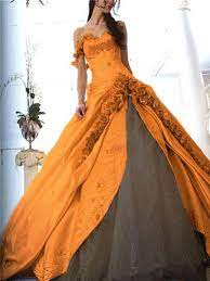 Bitemecullen107 Photo Wedding Halloween Dress Halloween Wedding Dresses Orange Dress Wedding Unusual Wedding Dresses
