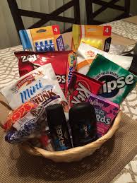 Celebrate their accomplishments with one of these fun gifts. 8th Grade Graduation Gift For A Boy Diy Christmas Gifts For Men Graduation Gift Basket Christmas Gift Baskets Diy