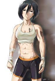 Female muscle anime