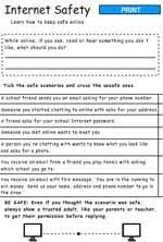 To download this worksheet, click the button below to signup for free (it only takes a. Internet Safety Printable Studyladder Interactive Learning Games