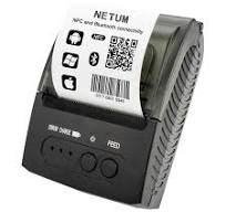 NETUM Bluetooth Receipt Printer, Portable 58mm Mini Thermal Pos Printer,  Compatible with Android/Windows - NT-1809