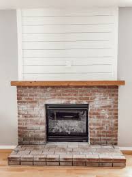 Rated 4.5 out of 5 stars. How To Build A Diy Brick Fireplace Hearth With A Shiplap Accent Wall Rustic Wood Beam Mantle Rain And Pine