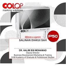 Salinan diakui sah / ctc merupakan salinan kepada dokumen asal yang diakui adalah salinan yang benar kepada dokumen tersebut. Rubber Stamp P50 Salinan Diakui Sah Cop Sign Siap 1jam Ink Biru Shopee Malaysia