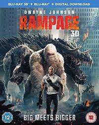 Amazon Com Rampage 3d Blu Ray Blu Ray Dwayne Johnson Naomie Harris Brad Peyton Movies Tv Rampage Movie Download Movies Dwayne Johnson