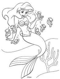 Little mermaid ariel disney princess coloring pages. 101 Little Mermaid Coloring Pages Nov 2020 And Ariel Coloring Pages