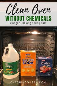 Wipe up baking soda and dissolved food with wet paper towels. How To Clean Your Oven With Vinegar And Baking Soda For Green Cleaning Oven Cleaning Natural Oven Cleaner Cleaning Hacks