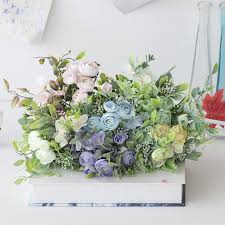 Closed dec 19th thru jan 4, 2017 for shipping. Windfall Vintage Artificial Rose Flowers And Hydrangeas For Wedding Bridal Home Decor Beautiful Floral Centerpiece Arrangement Eco Friendly Anti Fade Plastic Simulation Silk Flower For Household Walmart Com Walmart Com