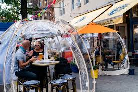 Could drop the pod at the new place even before we are set to move in. Your Pod Is Ready Space Bubbles Help Ease New York Restaurant Troubles Amnewyork