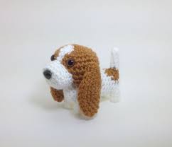 Basset Hound Crochet Dog Stuffed Animal Puppy By Inugurumi On Etsy Stuffed Animal Patterns Crochet Dog Crochet Dog Patterns