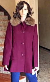 Vintage fleurette saks fifth avenue black camel hair faux fur collar coat size 6. The Coat Purple Faux Fur Collar Kate Spade Veronica Lodge Camila Mendes In Riverdale S02e14 Spotern