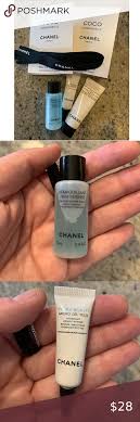 Chanel Deluxe Sample Bundle Eye Makeup Remover Eye Gel Chanel Makeup