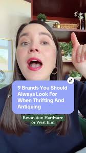If you’re going thrifting soon, keep an eye out for these must-grab brands!  #goingthrifting #thriftedhomedecor #antiqueshopping #thrifttips