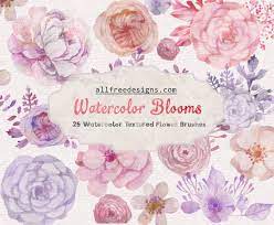 Maybe you would like to learn more about one of these? 25 Free Watercolor Floral Brushes For Spring And Summer Designs Floral Watercolor Photoshop Brushes Free Photoshop Brushes